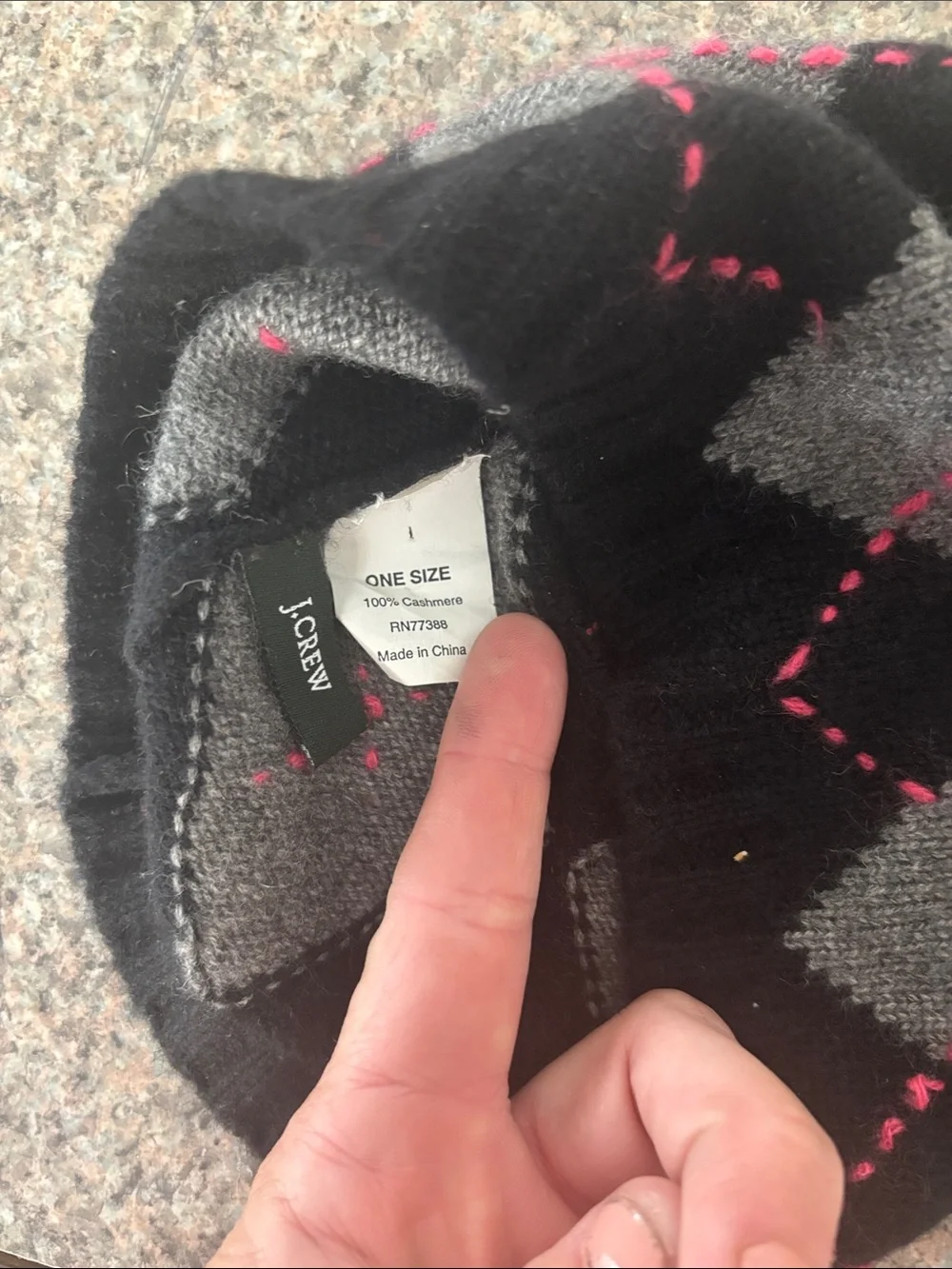 Vintage J. Crew Cashmere Hat